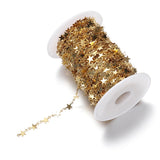 1m Stainless Steel Star Link Chains DIY for Jewelry Making