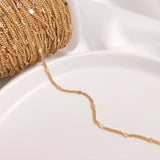 1m 1.5mm Copper Press Rounding Chain for Jewelry Making