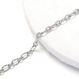 1m Stainless Steel Necklace Chain Bulk for DIY Jewelry Making