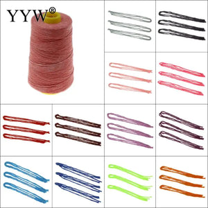 1mm Thai Waxed Polyester Cord Wax Beading String Thread 300m Spool
