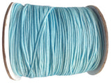 1mm Aqua Rattail Satin Braid Nylon Cord+Jewelry Accessories String Macrame Rope