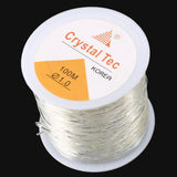 1mm Clear Bead Cord Crystal Elastic Bracelet String