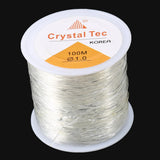 1mm Clear Bead Cord Crystal Elastic Bracelet String