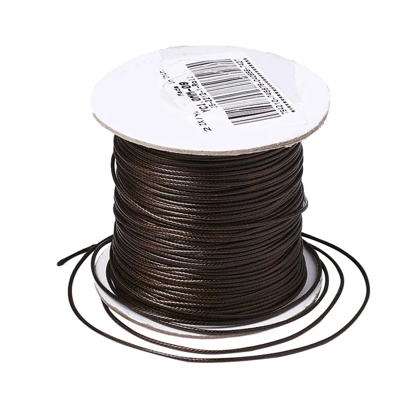 85yards Waxed Polyester Cord Findings for Jewelry Making
