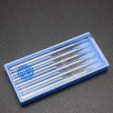 1mm Steel Burs Series Bearing Cutters Carbide Tools 2.35mm Shank 6pcs