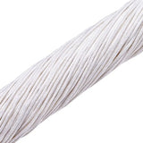 1mm Waxed Cotton Cord Thread Necklace Rope Beading Braided Thread