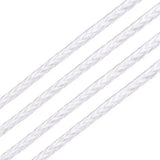 1mm Waxed Cotton Cord Thread Necklace Rope Beading Braided Thread