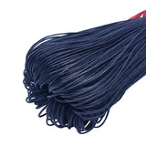 1mm Waxed Cotton Cord Thread Necklace Rope Beading Braided Thread