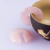 Pink Opalite Ear Weights Hangers for Stretched Ear Plugs