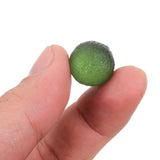 14mm Czech Meteorite Green Gem Moldavite Glass for Jewelry Making DIY