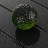 14mm Czech Meteorite Green Gem Moldavite Glass for Jewelry Making DIY
