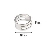 18x8mm Metal Jump Ring Opener Bead Plier DIY Jewelry Making Tool