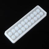 20 Holes Silicone Beads Pendant Mold for DIY Jewelry Making Craft