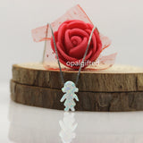 Synthetic Opal Necklace for Girls, Lovely Gift