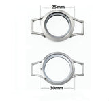 316L Stainless Steel Magnetic Closure Wrap Bracelet Locket