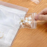 1pc Transparent Jewellery Storage Bag 3/4/9 Grids Protective Container