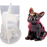 3D Animal Resin Molds Wolf Rabbit Dog Bear Epoxy Silicone Moulds