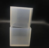 65mm Clear Silicone Mold Cube charms Resin Silicone Mould DIY Jewelry