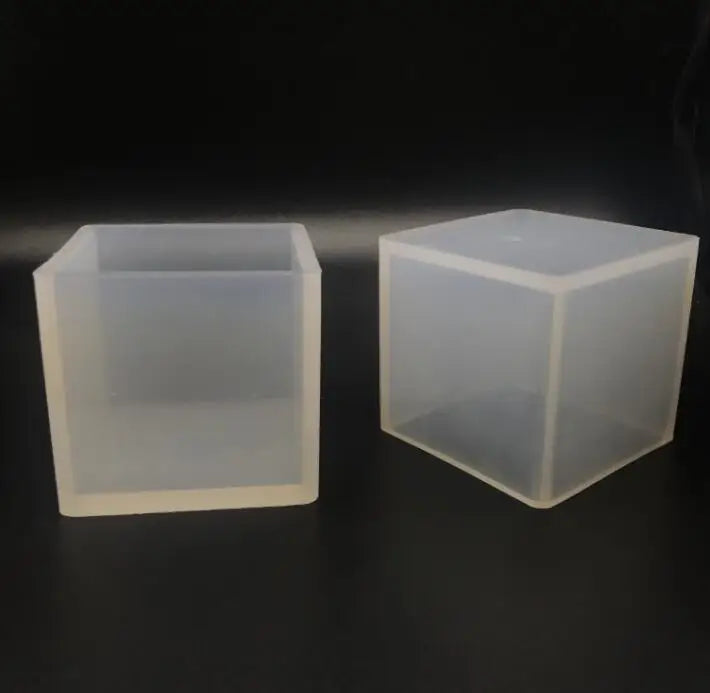 65mm Clear Silicone Mold Cube charms Resin Silicone Mould DIY Jewelry