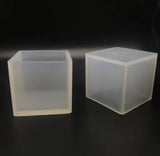 65mm Clear Silicone Mold Cube charms Resin Silicone Mould DIY Jewelry