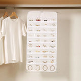 80 Pocket Hanging Jewelry Organizer for Women