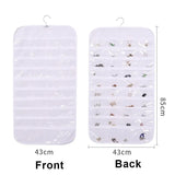 80 Pocket Hanging Jewelry Organizer for Women