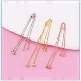 925 Sterling Silver Extension Chain for Bracelet Making