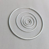 925 Sterling Silver Circle Earring Hook DIY Earring Making Fine Jewelry Finding