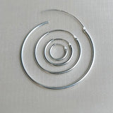 925 Sterling Silver Circle Earring Hook DIY Earring Making Fine Jewelry Finding
