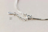 925 Sterling Silver 2ROWS Beads Chain Bracelet LS127