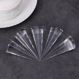 Acrylic Finger Cone Ring Stand Jewelry Display Holder Organize