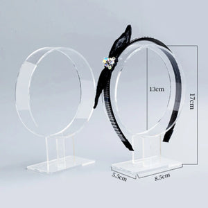 Acrylic Headband Hairband Holder Jewelry Organizer Display Stand