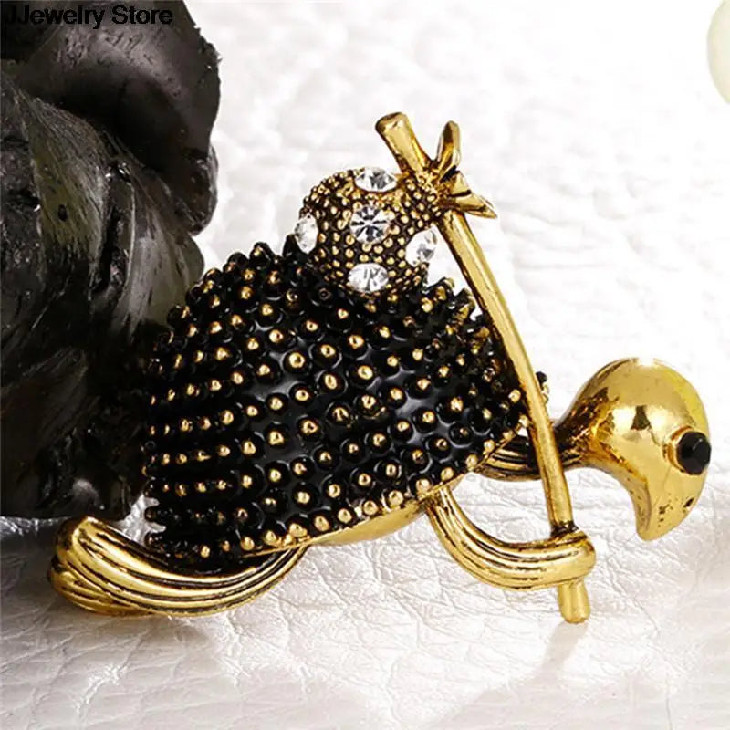 Crystal Vintage Dragonfly Brooch for Women Insect Pin Dress Coat Jewelry