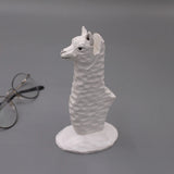 Wooden Elk/Alpaca Eyeglasses Stand Sunglasses Display Rack Wood Carving