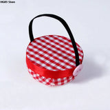 Ball Shaped Needle Pin Cushion With Elastic Wrist Belt DIY Handcraft Tool