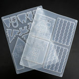 Big Christmas House Castle Silicone Mould for Resin Jewelry Making