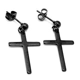 Cross Earring Titanium Steel Hipster Drop Earrings Punk Style