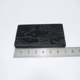 1pc Gray Test Stone Jewelry Detecting Testing Tools 77x46x7mm