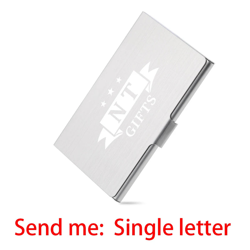 Custom Stainless Steel Business Card Holder