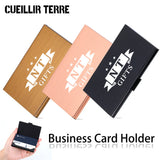 Custom Stainless Steel Business Card Holder