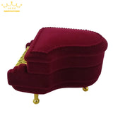 Elegant Piano Ring Box Princess Storage