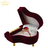 Elegant Piano Ring Box Princess Storage