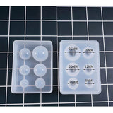 Crystal Ball Silicon Mold Epoxy Resin Beads Necklace Pendant Craft Tool