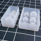 Crystal Ball Silicon Mold Epoxy Resin Beads Necklace Pendant Craft Tool