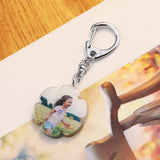 Custom Acrylic Keychain Photo Personalized Key Chain Handbag Tag
