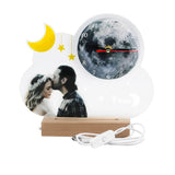 Personalized Photo Lamp Clock Craft Gift Acrylic Photo Frame