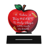 Personalized Acrylic Craft for Teachers - Custom Message or Text Gift