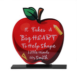 Personalized Acrylic Craft for Teachers - Custom Message or Text Gift