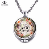 Fox Snap Necklace Aromatherapy Diffuser Pendant Necklace