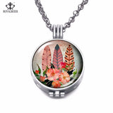 Fox Snap Necklace Aromatherapy Diffuser Pendant Necklace